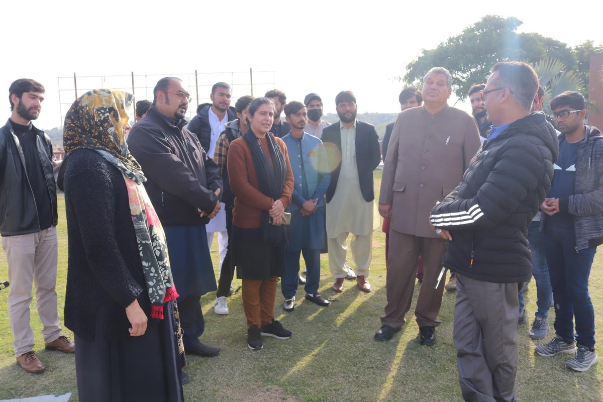ForAkab's tweet photo. Respected Dr. Samina Khalid (MUST University) with her delegation
#ahsas @ammarmasood3 @amirkingkhan #blind #school https://t.co/ZehuDcbAU0
