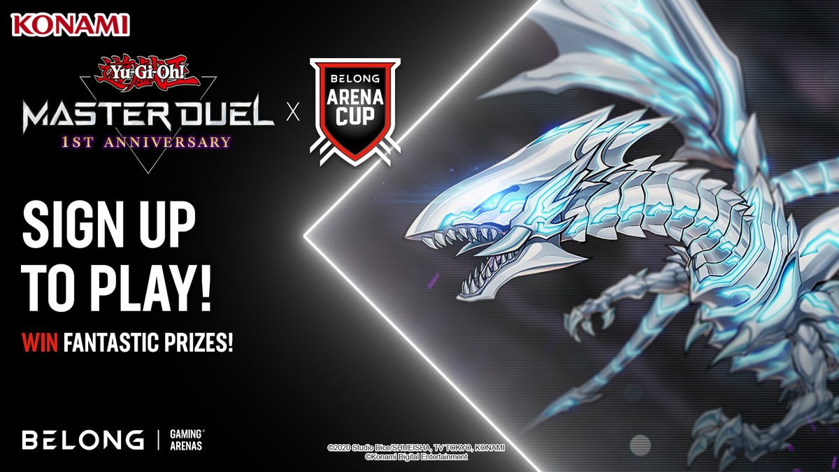 It's Time to D-D-D-D DUEL! 🔥

For the first time ever we have teamed up with Yu-Gi-Oh! to bring you our first ever MASTER DUEL Arena Cup AND Community Nights! 🤯

Are you ready to Duel? Discover all the details here  👉 bit.ly/3xlNNMm

<a href="/YGOMasterDuel/">Yu-Gi-Oh! MASTER DUEL</a> #MasterDuel