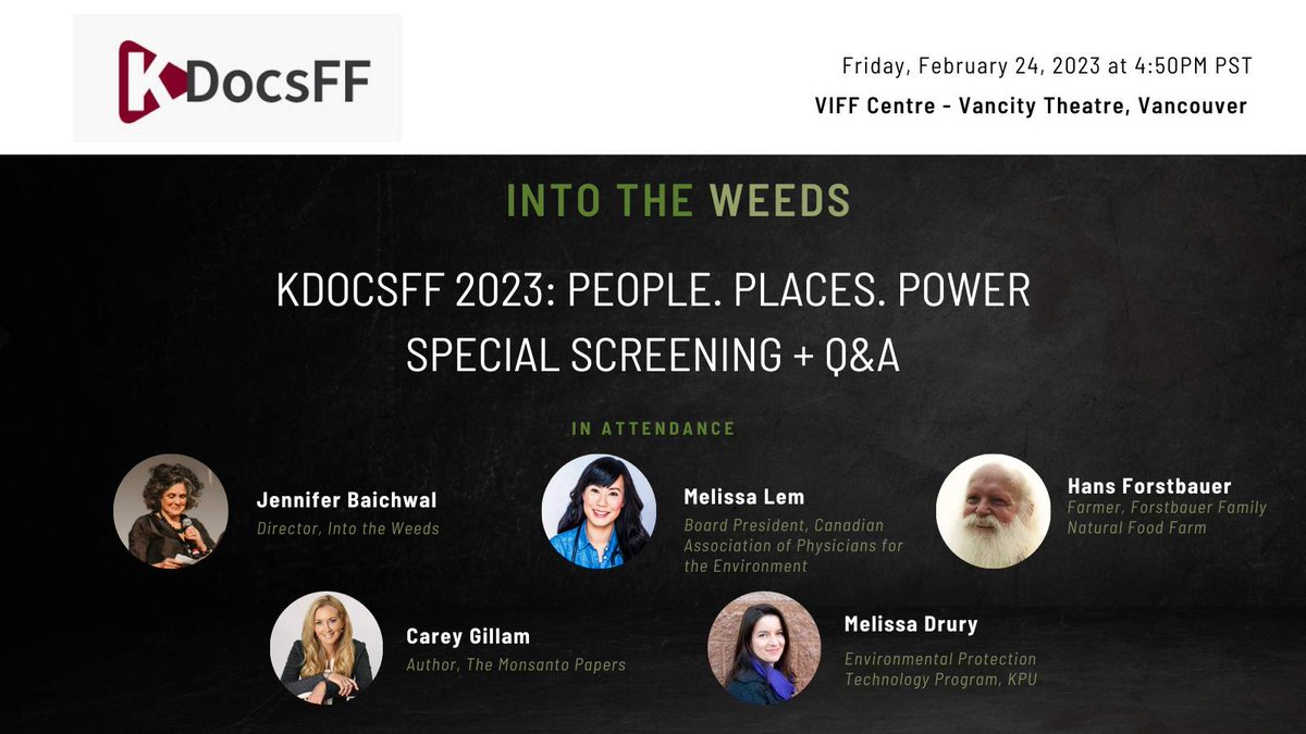intotheweedsdoc's tweet image. Join us for a special screening of INTO THE WEEDS at KDocsFF 2023: People. Places. Power ( @KDocsFF) followed by a post-screening discussion with an incredible line-up of speakers.
🎟️: viff.org/whats-on/kdocs…

#IntoTheWeedsDoc #KDocsFF #KDocsFF2023

@CAPE_ACME @careygillam