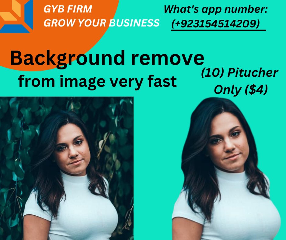 habibur31288850's tweet image. #background_remove #background_change    #image_editing                                                             background remove from image very fast.
(Description)

I will remove the background from your images professionally in 24 hours!