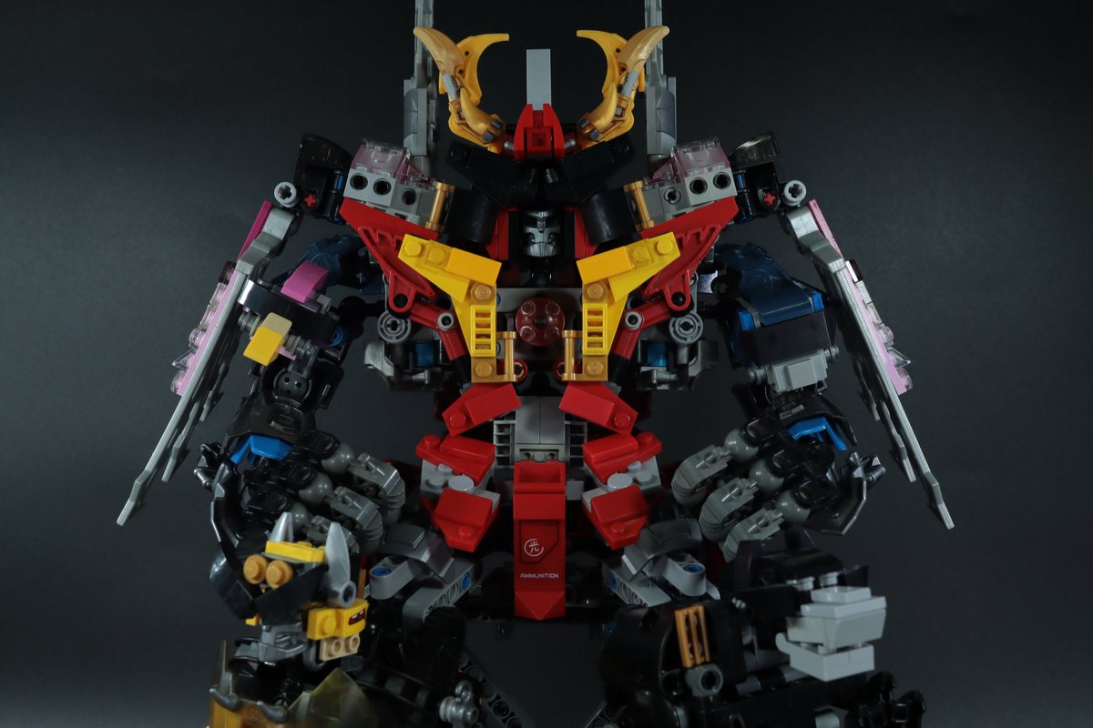 demon14082000's tweet photo. DON Onitaijin ( ドンオニタイジン )
Series: Avataro Sentai DonBrothers 暴太郎戦隊ドンブラザーズ
#レゴ #暴太郎戦隊 #ドンブラザーズ #ドンオニタイジン #ロボタロウ
#lego #avatarosentai #donbrothers #dononitaijin #robotaro #moc
#Bionicle #Technic #HeroFactory #brick https://t.co/LxIt1ozX9C