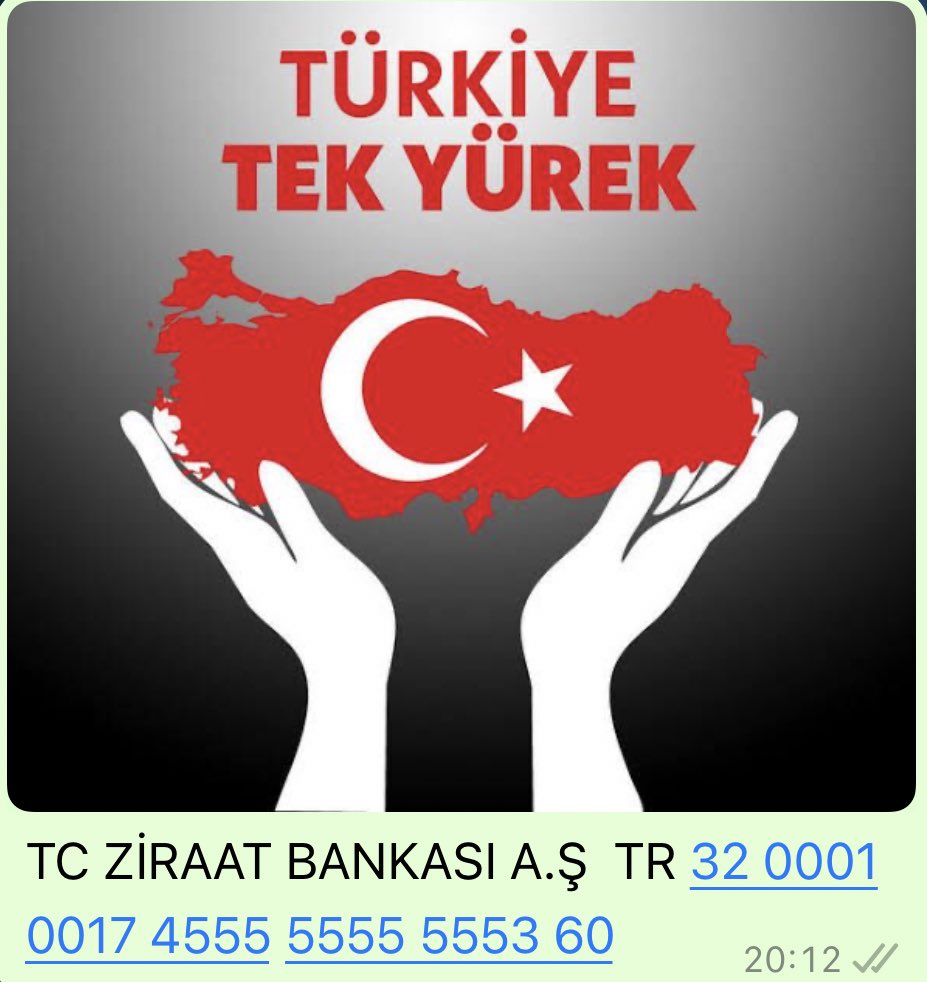 #TürkiyeTekYürek ❤️‍🩹🤲🇹🇷