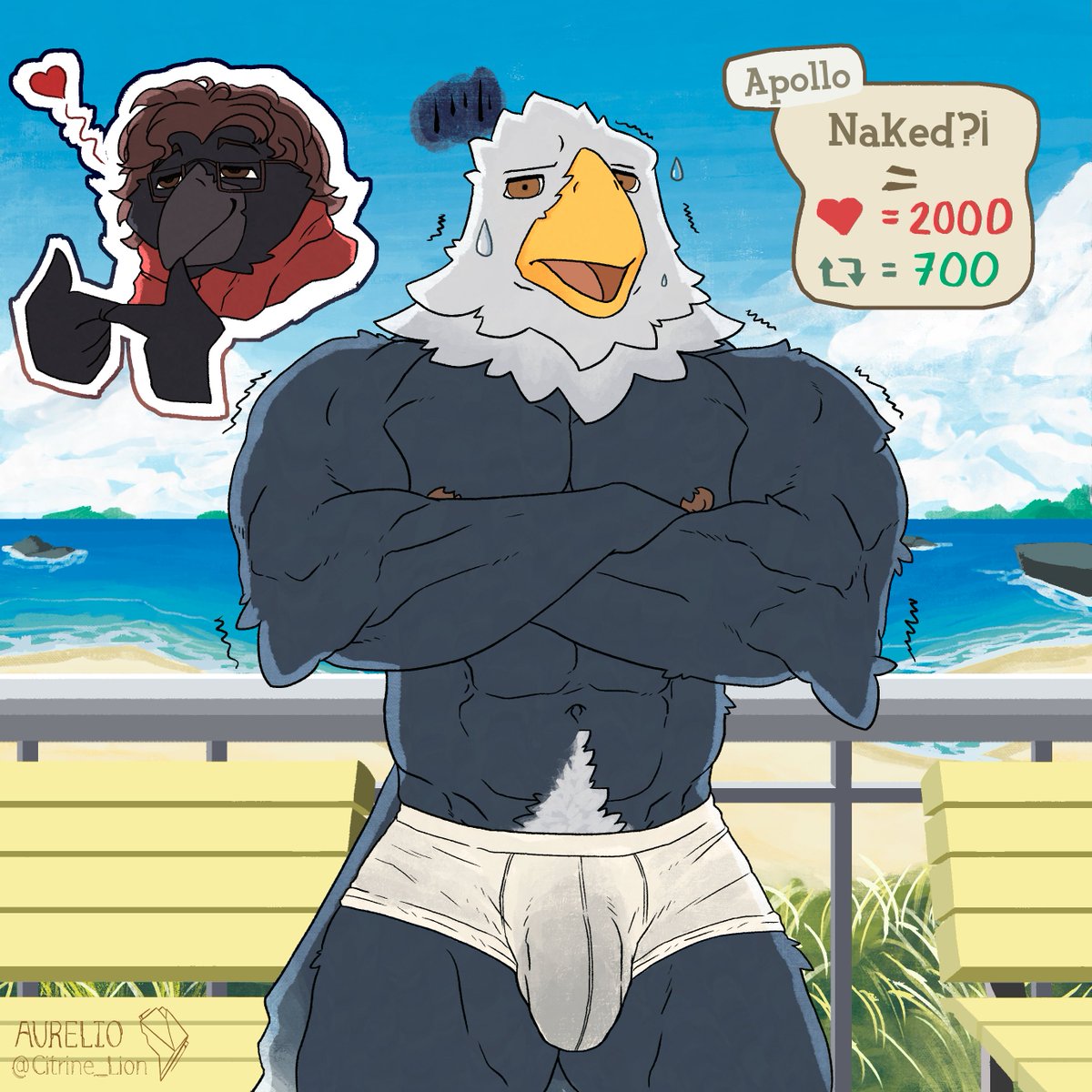 Apollo was able to overcome his shyness and has now given the Resident Rep all what he needed for his advertisement campaign

But wait a minute, seems like this time the Rep has a 'personal' request to make... You know the drill! Better show Apollo more of your support!
