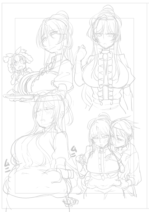 VDでお菓子練習しすぎてお腹めっちゃぷにぷにになっちゃうけど理由を絶対ソロモンに言わないソロウァサ 