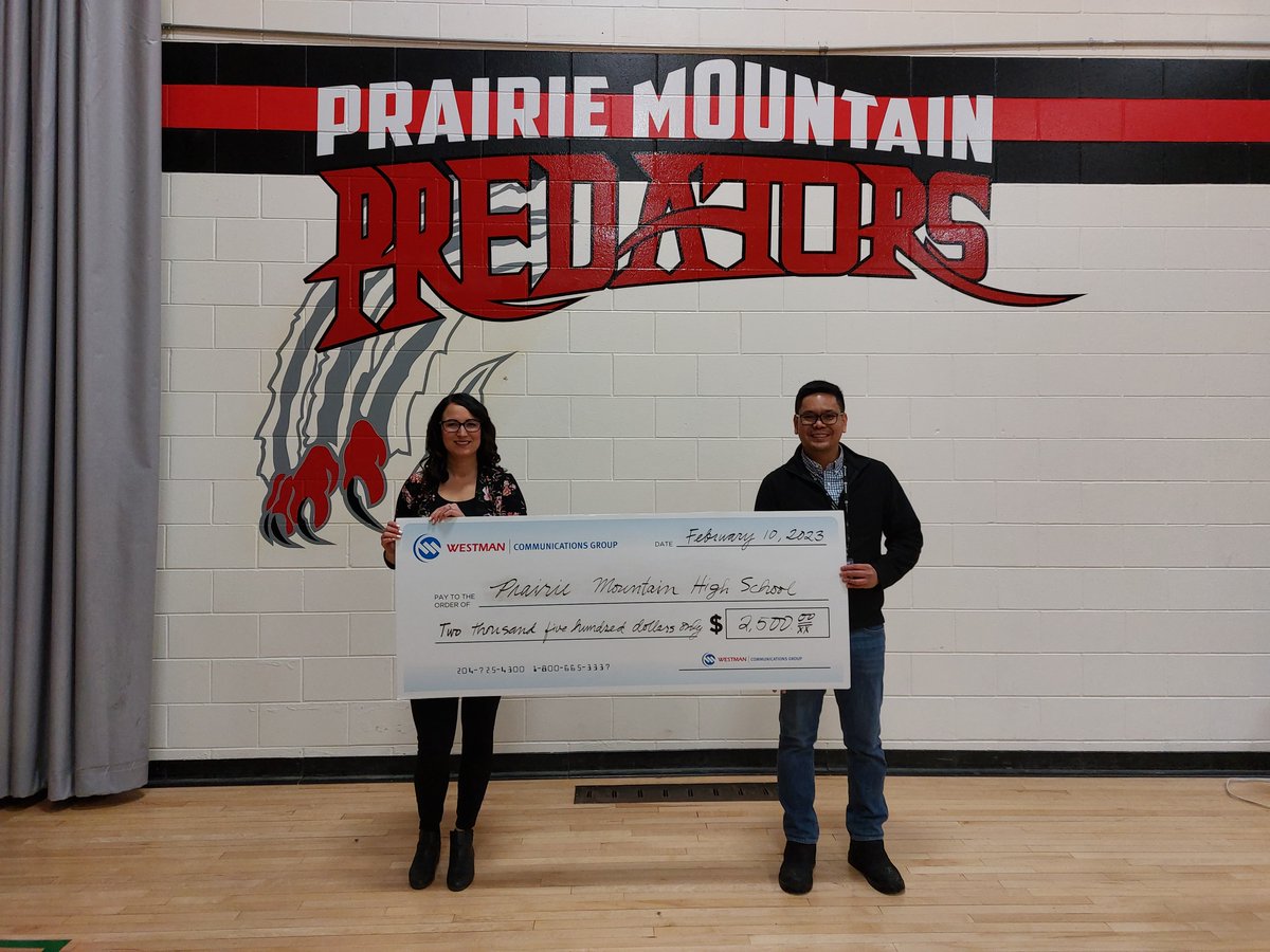 Westman Communications Group on Twitter "Prairie Mountain High School