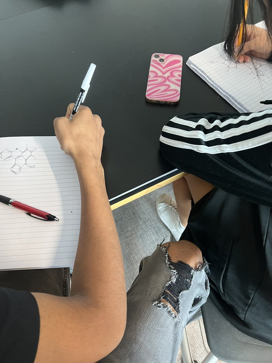 Chemistry breaking down molecules <a href="/EastsideECHS/">Eastside ECHS</a> <a href="/CKenderEDU/">Caitlin Kender</a> <a href="/AustinISD/">Austin ISD</a>