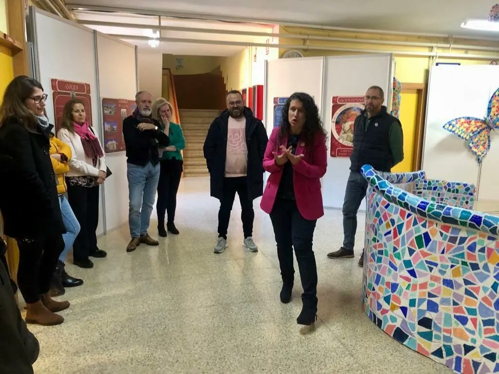 Hoy se ha realizado la visita inaugural de la exposición “El Modernismo: lenguaje y lecturas”. Gracias a todas las personas e instituciones (<a href="/Plenainclusion/">🍀 Plena inclusión</a> CyL, <a href="/FPersonas/">Fundación Personas</a> , <a href="/ONCE_oficial/">ONCE</a> , <a href="/arasaac/">ARASAAC</a>  y <a href="/DoMixtura/">DoMixtura</a> ) que habéis colaborado.