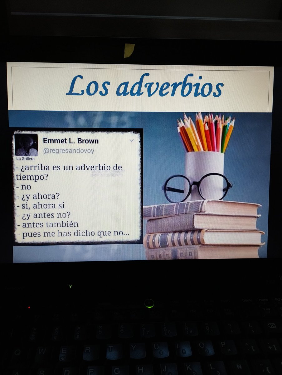 PaulaFe68348858's tweet photo. Memes como método de enseñanza #memes #docencia #adverbios #practicas #profefriki #INVTICUA23 https://t.co/lLsMyZILWJ