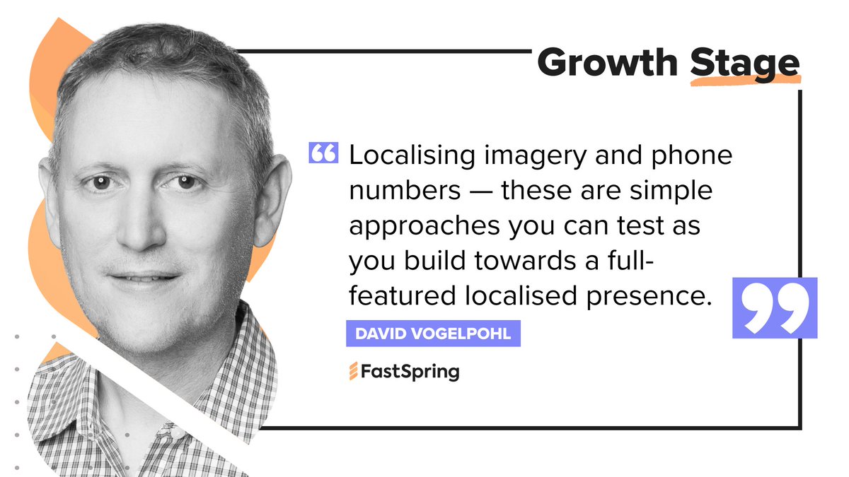 FastSpring's tweet image. Former agency owner, now CMO at FastSpring, @wpdavidv has helped many software companies scale up. 

@ejbcontent interviewed him for insights into how to build a global marketing strategy.

🔊 Listen here:
↠Apple: apple.co/40V008a 
↠Spotify: spoti.fi/3S5kOWG
