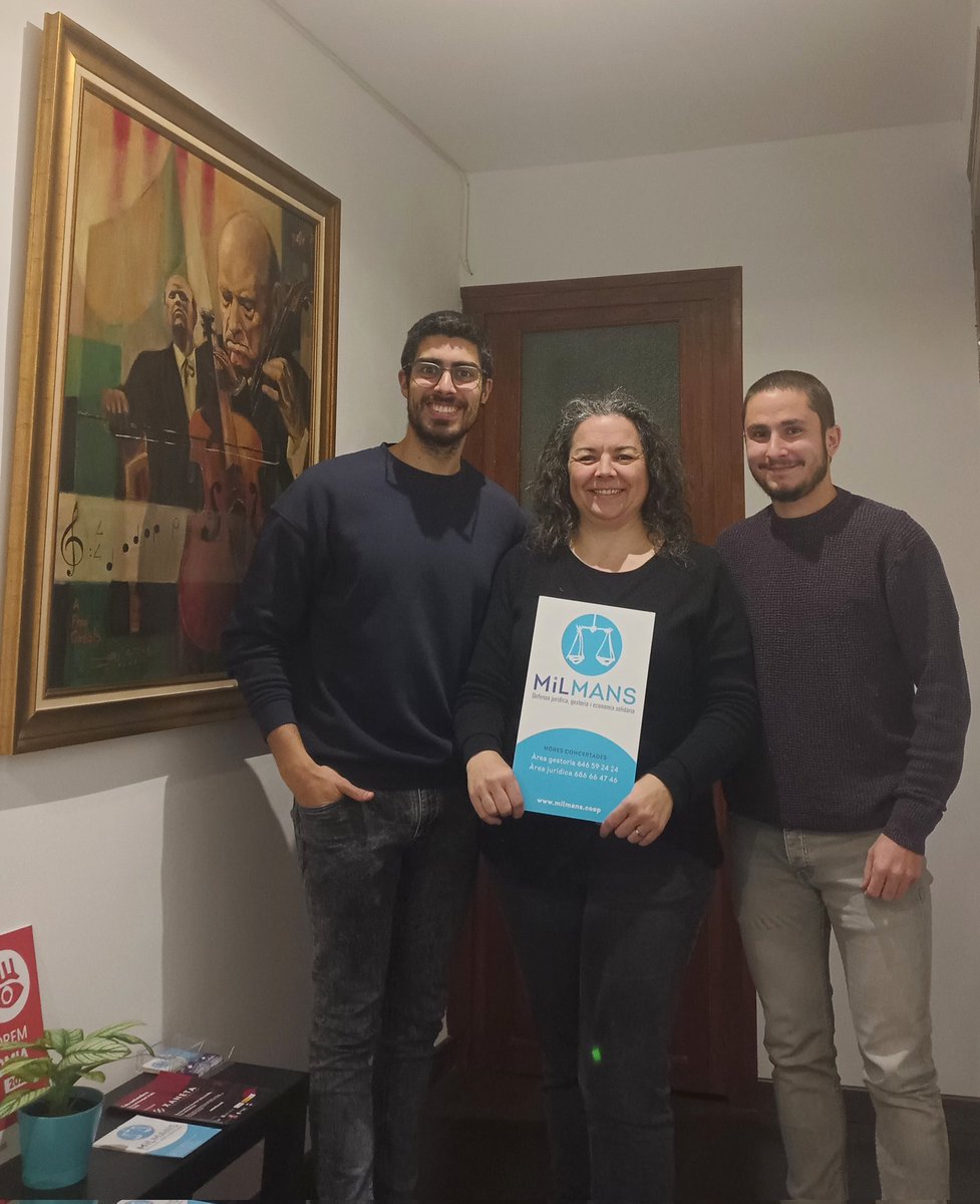 MilMansCoop's tweet photo. Avui sumem dues mans més al nostre projecte.

El Daniel Linares Escoda és graduat en Administració i Direcció d'Empreses i s'incorpora com a soci a l'àrea de gestoria de la cooperativa.

Benvingut! https://t.co/VLNyzlUxDa