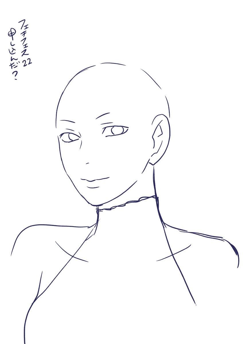 #フェチフェス
#あおいまりい
#コミック似顔絵
あっさりした素体描いてからメイクするように華やかにしていくのは楽しい。モデルはみんな大好きあおいまりいさん。 