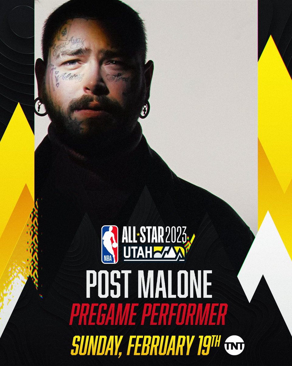 Post Malone Performs 'Rockstar' At 2023 NBA All-Star Game