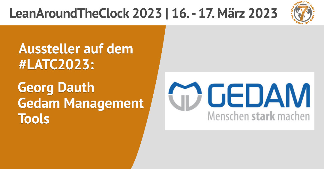 LeanKnowledge's tweet photo. Bei uns auf dem #LATC im März ist die #GEDAM Managementtools als Aussteller mit dabei https://t.co/OEll9Azw76 https://t.co/RzlZu3Uk0z