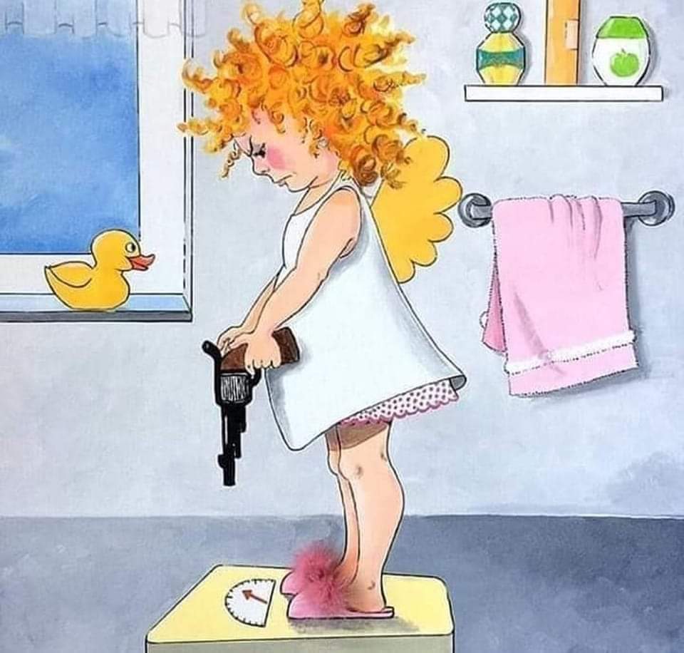 Comme ça j'aurai toujours le poids idéal 😅😅🤣🤣🤣