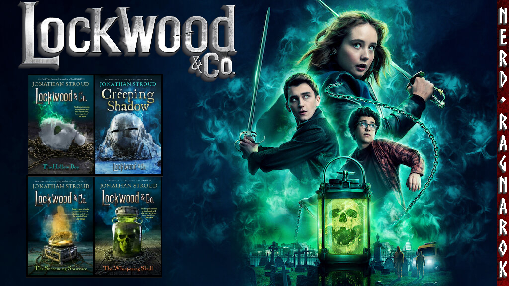 Nerd_Ragnarok's tweet photo. #LockwoodAndCo. We at #NerdRagnarok had a bit of trouble at the start of this, but by Ep2 we were 100% all-in. Though the books are technically #YoungAdult, much like the latter few Harry Potter novels, it's really mature &amp; complicated (the good kind). https://t.co/E63y57jhea https://t.co/81UwFirby7