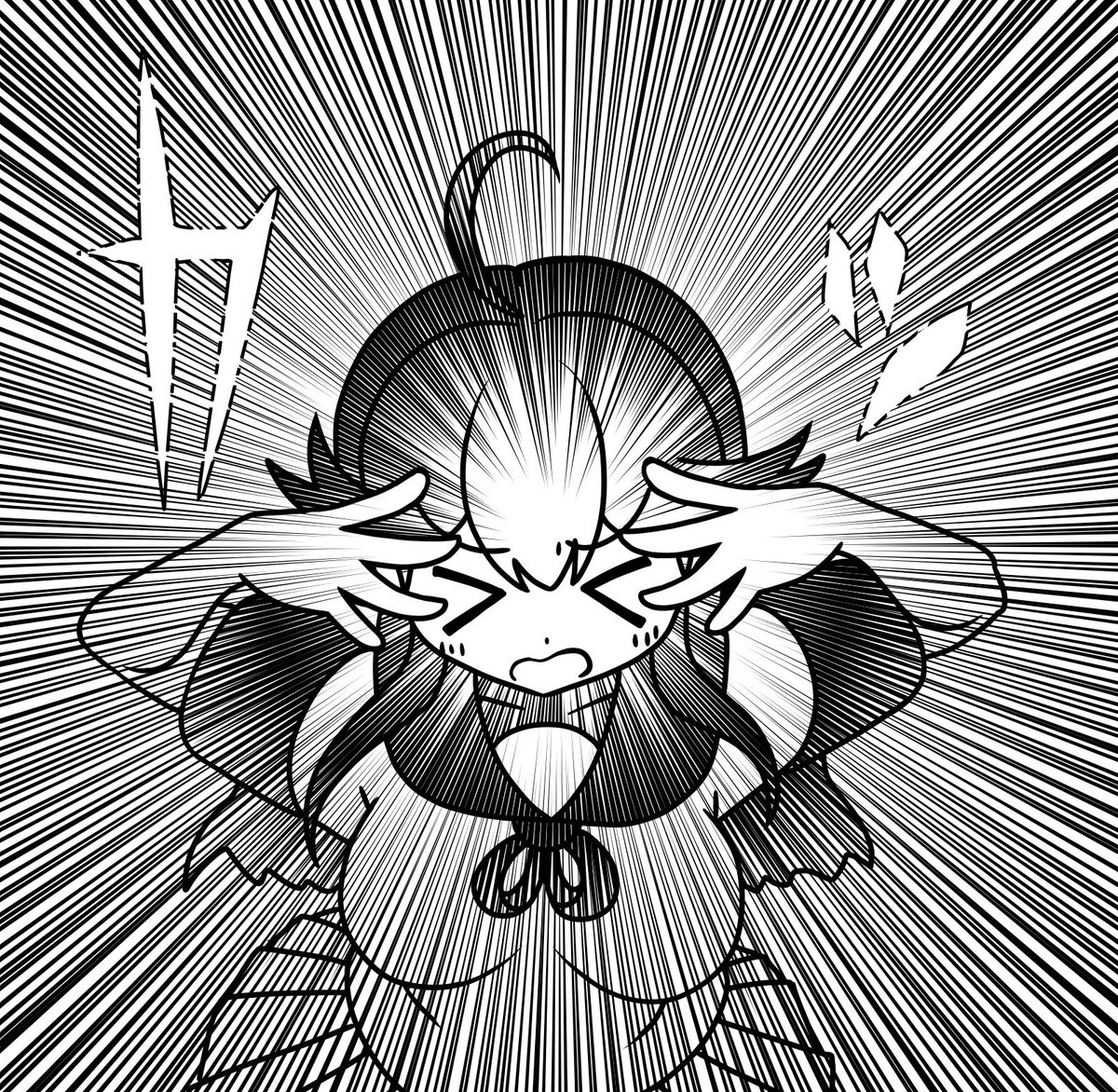 潮ちゃん謎ポーズ 
