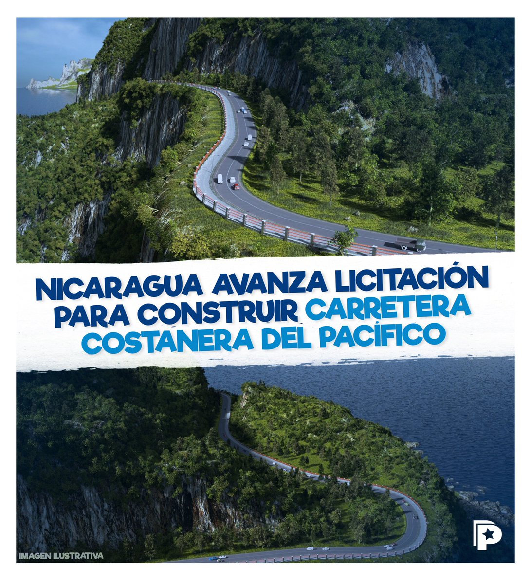 #Avance| El Ministerio de Transporte e Infraestructura recibió ofertas para iniciar obras de Construcción de la Carretera 🛣 del Litoral del Pacífico. 🇳🇮✊🏻

🔸️ Incluye la construcción 🚧 de 58 nuevos kilómetros de carretera estructurados en dos tramos: