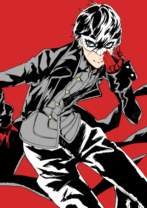 今までに描いたジョーカーを見返してたけどこれが1番カッコいいわカッコいいのバランスが抜群に良い 