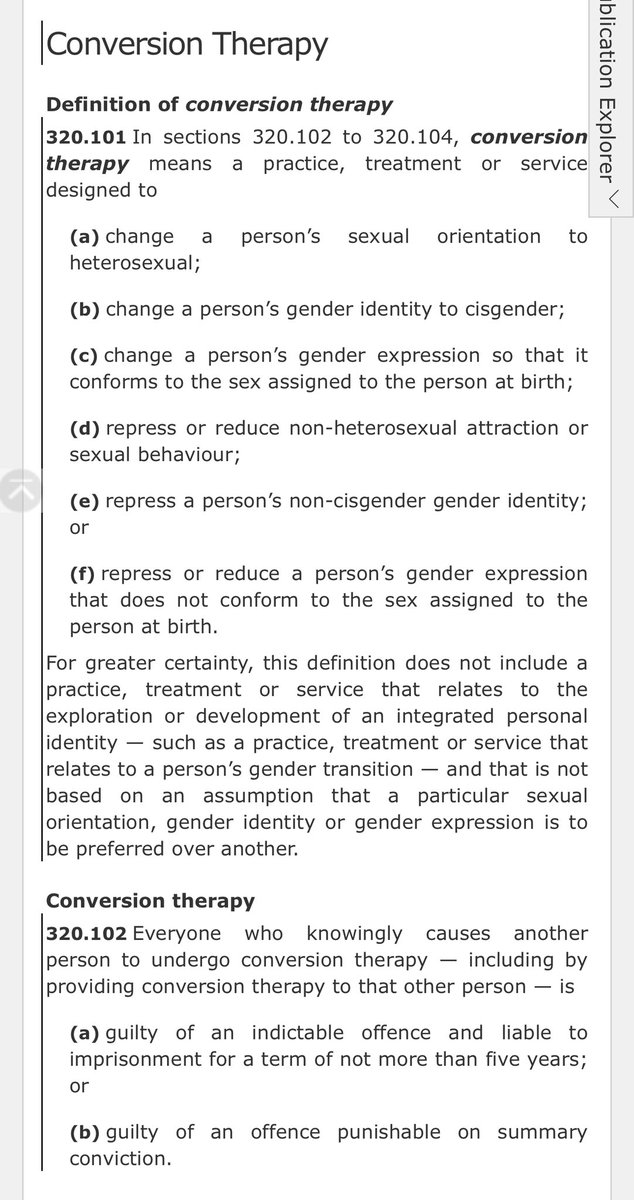 A reminder that <a href="/PierrePoilievre/">Pierre Poilievre</a> and the Conservative Party of Canada sided with our country’s insane leftists. 

They all voted to criminalize parents who try to help their children accept their bodies.

Think your girl is a girl? Go to jail for 5 years. 

Thanks, Pierre!