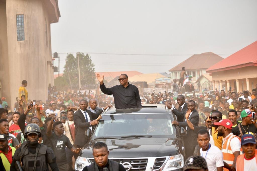 They all doubted and never gave him a chance. They felt he was wasting his time but when it is your time, things will fall into place. He is now in the hearts of Nigerians. 
I present to you the next president of Nigeria HE Peter Gregory Obi. 

Ekpoma thank you. 

#SaiObi wike