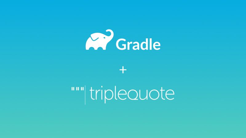 gradle's tweet image. We are happy to announce that we have acquired @triple_quote to bring #GradleEnterprise features and the benefits of #DeveloperProductivityEngineering to #Scala developers - gradle.com/press-media/gr…