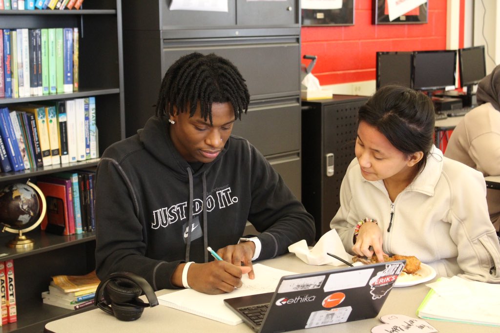 Need help with your homework or preparing for a quiz? Drop by the Lit Center during your free periods to work with a tutor!