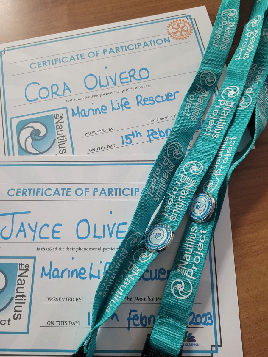 The Nautilus Project (@NautilusGib) on Twitter photo 2023-02-15 17:27:48 Siblings Cora and Jayce Olivero, both students at BFUPS were awarded the Nautilus #marineliferescuer accolade for their recent European Flying Squid rescue at Eastern Beach 🩵
#Gibraltar the future looks bright ✨️
#marineliferescues #youththatinspire #gibraltar #bgtw Siblings Cora and Jayce Olivero, both students at BFUPS were awarded the Nautilus #marineliferescuer accolade for their recent European Flying Squid rescue at Eastern Beach 🩵
#Gibraltar the future looks bright ✨️
#marineliferescues #youththatinspire #gibraltar #bgtw