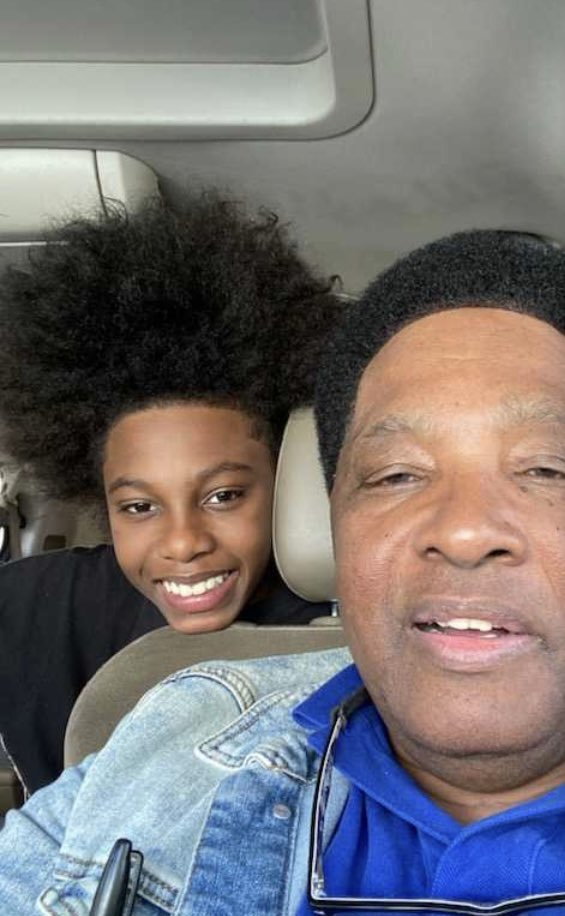 ZacOnTV's tweet photo. This is 13-year-old Jaeden Travis and his father, Harold. Jaeden was shot and killed last night outside his home in Norcross. His dad tells me he told his son not to leave the house to confront some teens. Moments later, he heard gunshots. Jaeden later died. @ATLNewsFirst https://t.co/lhKQwshFDa