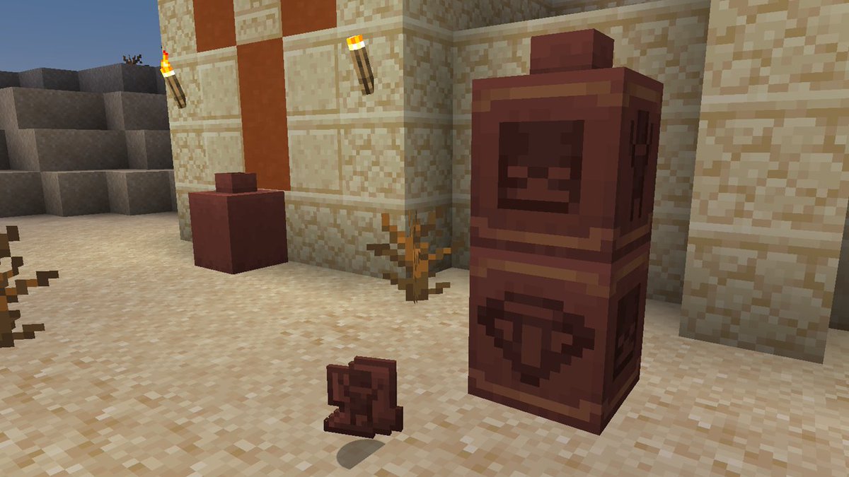 Minecraft tweet media