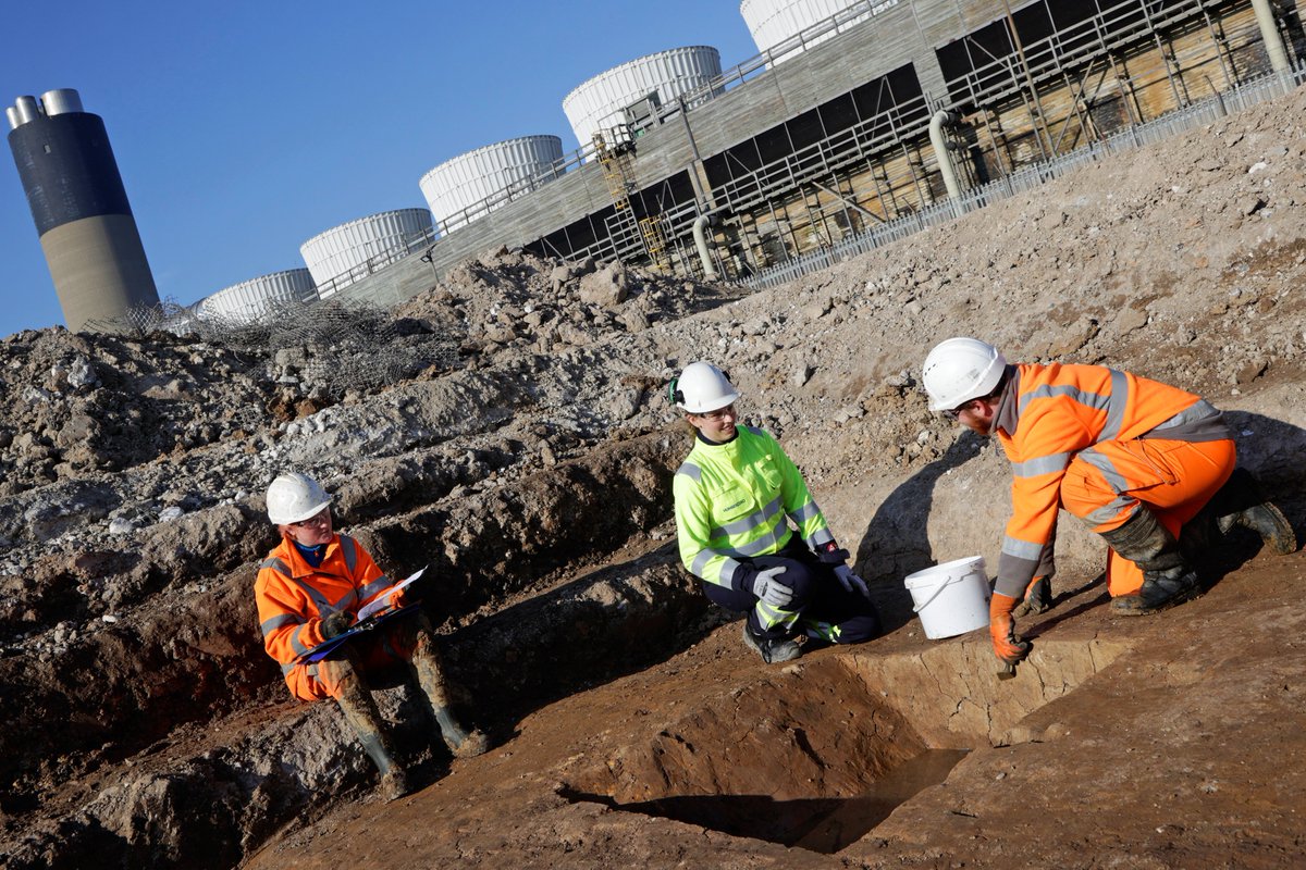 The team have been working with archaeologists to identify and characterise the archaeological remains  at the proposed site of <a href="/VPI_Power/">VPI</a>'s CCS plant in Immingham.

This work is essential to in order to secure permits &amp;  planning permission. 

#power #ccus #netzero #archaeology