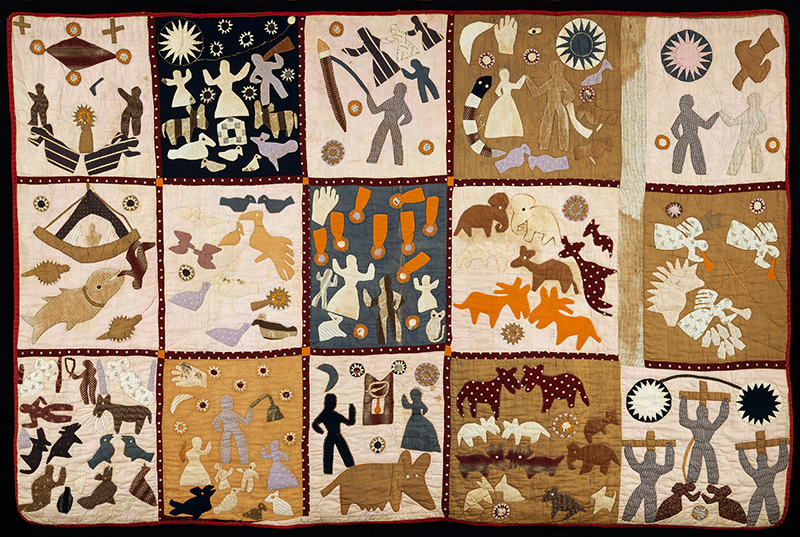 AfricanaLox's tweet photo. Pictorial Quilt (1895 - 1898) by the African American Folk Artist, Harriet Powers (October 29, 1837 – January 1, 1910) #USA #Black #Art #Histiry https://t.co/33y4N3RQIa