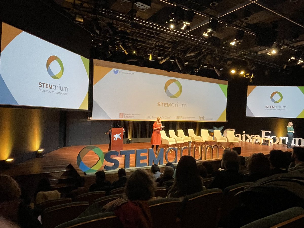Avui a la presentació de la plataforma <a href="/STEMariumCAT/">STEMarium</a>, una comunitat virtual d’aprenentatge, gestió i compartició de bones pràctiques en l’àmbit STEM. Felicitats a tot@s qui ho hem fet possible i animar a fer-ne ús. 
<a href="/educaciocat/">Educació</a> <a href="/FundlaCaixaCAT/">Fundació ”la Caixa”</a> <a href="/CrecimUab/">crecim</a> @fundaciorecerca