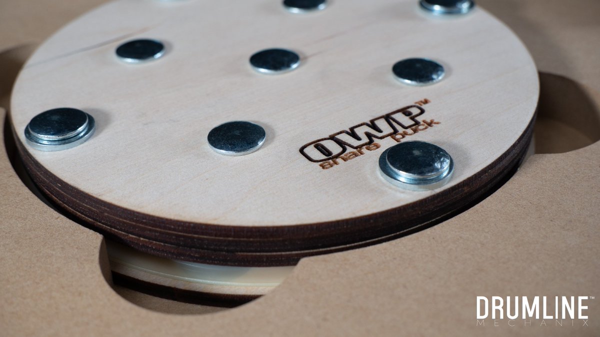 Have you tried the Offworld Puck system? This amazing feature by Offworld Percussion 👽 lets you customize the pad to your needs in an instant, while still providing a great feel and practice experience.  #offworldpercussion #drumlinemechanix