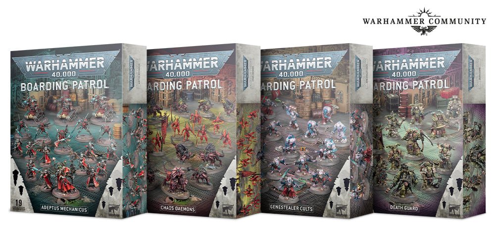 Nuevas cajas de abordaje para Demonios, Mechanicus, Cultos Genestealer y Guardia de la Muerte 

lavozdehorus.com/nuevas-cajas-d…