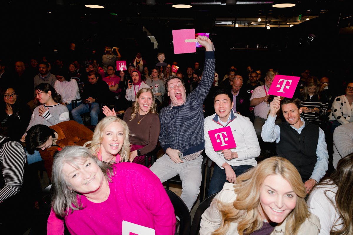 NevilleRay's tweet photo. Success takes hard work. And the hard work of @TMobile’s Technology team has certainly paid off! According to independent third-party experts, T-Mobile is the OVERALL NETWORK LEADER! 🏆
 
That claim, and the tireless effort of this team, is what we’re celebrating today. 🎉 https://t.co/SHj6NZ7P14