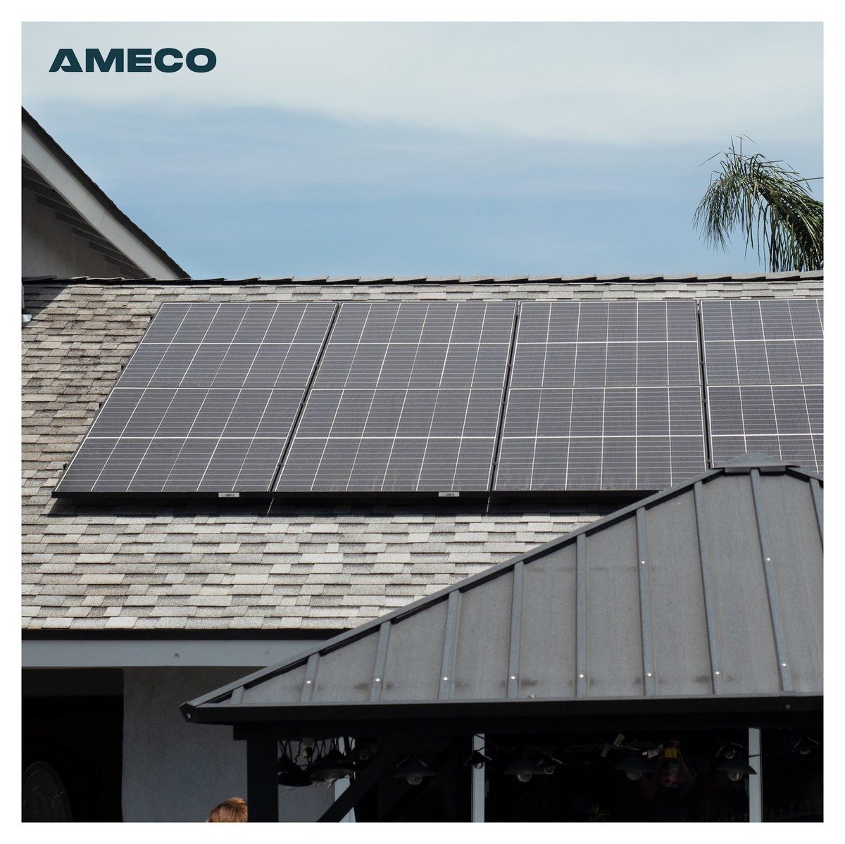 AmecoSolar's tweet photo. We are introducing you AMECO's project in Pomona.🙌
AMECO Solar became a one-stop shop for the customer installing Composite Shingles for 22sq ft roof, 25 Panasonic 370 panels, an iQ8+ inverter, as well as doing blown-in insulation with 1,760 sq footage.
#AMECOSolar #AMECOClient https://t.co/kpetnitCAS