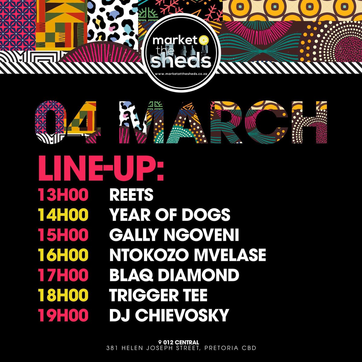 We’re taking it to the top with <a href="/Marketattheshed/">Market@theSheds</a> <a href="/TriggerTee12/">#ShayiNambaVol1OutNow</a> <a href="/blaqdiamond150/">U M U T H I 📀</a>