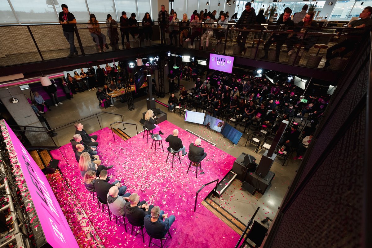 NevilleRay's tweet photo. Success takes hard work. And the hard work of @TMobile’s Technology team has certainly paid off! According to independent third-party experts, T-Mobile is the OVERALL NETWORK LEADER! 🏆
 
That claim, and the tireless effort of this team, is what we’re celebrating today. 🎉 https://t.co/SHj6NZ7P14