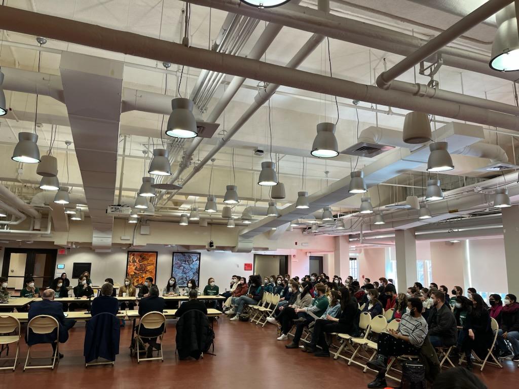 GradLaborOrg's tweet photo. THANK YOU to everyone who showed up today. Workers came out in force https://t.co/gELPjuEyxW