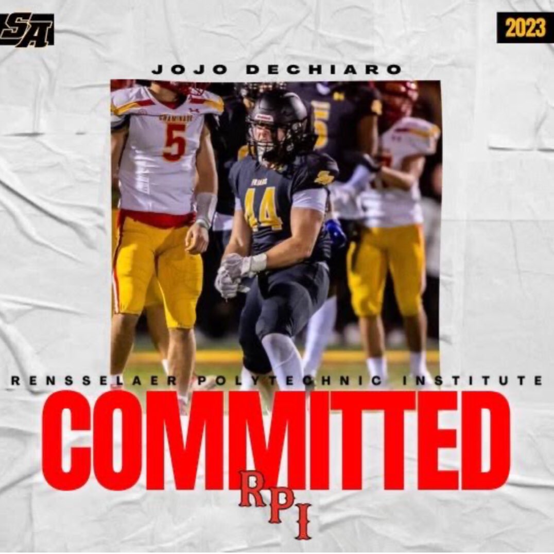 Proud to announce my commitment to @RPIFootball!! Thank you to all the coaches and teammates who’ve helped me get here! @StAnthonysFB @CoachMinucci @WillPlatt11 @CoachRI @CoachBarbieri @CoachJDittman58 @gdietrich57