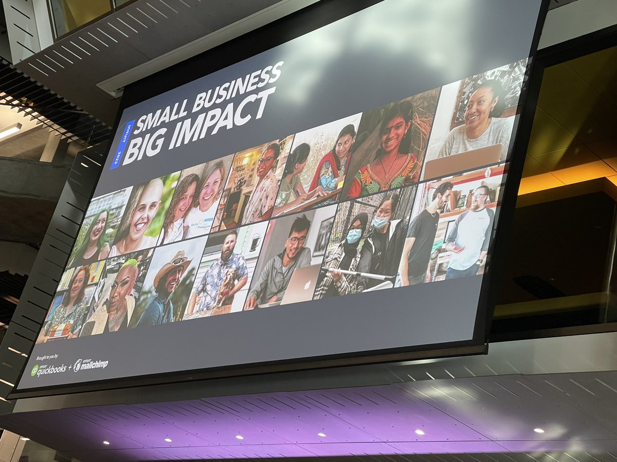 helenbros's tweet image. Ready to roll @QuickBooks @Intuit #SmallBizBigImpact Day 💚