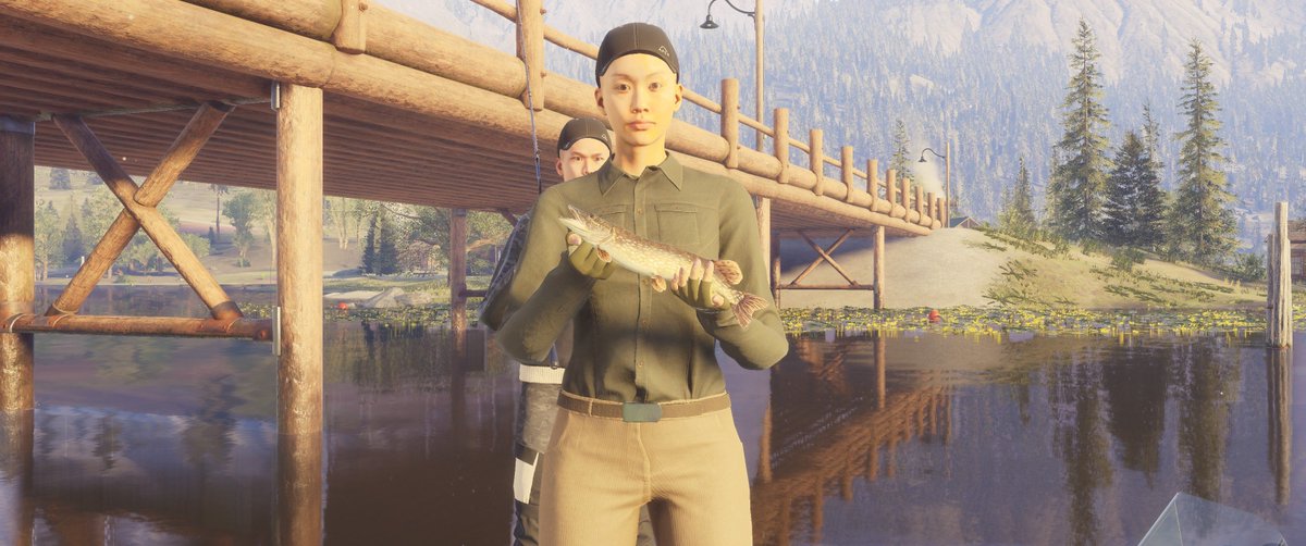 urudesuFF14's tweet photo. Call of the Wild: The Angler 
おもしろすぎる。私の中では評価100点！！
自キャラの髪の毛が表示されてれば120点だった https://t.co/1F4Pl6Hyu7