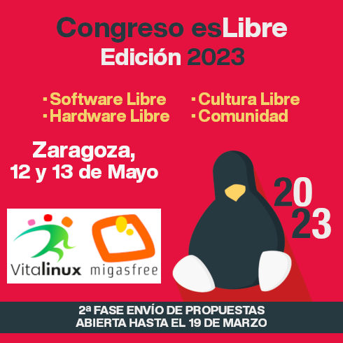 esLibre_'s tweet image. Queda poco más de un mes para cerrar el envío de propuestas para #esLibre2023, así que vamos a hacer un pequeño repaso de las cosas más importantes si quieres participar o asistir este año a la edición de Zaragoza.

#SoftwareLibre #HardwareLibre #CulturaLibre

👏👏👏

(Sigue 👇)