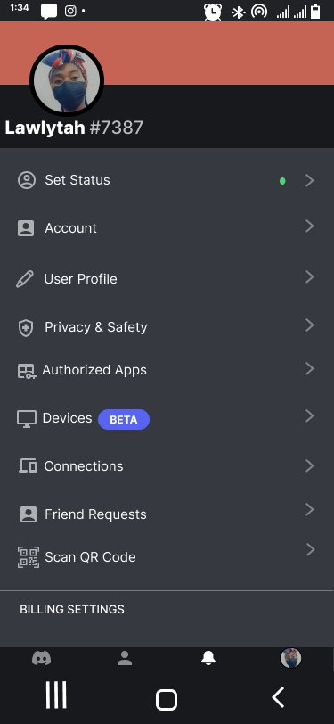 Lawlytah's tweet photo. @sen_se___ DAY 5 
Challenge

Replicating 3 screens from Discord Mobile app. 

#designchallengecarol #productdesign #uiuxdesign https://t.co/s6ad2QNu7L