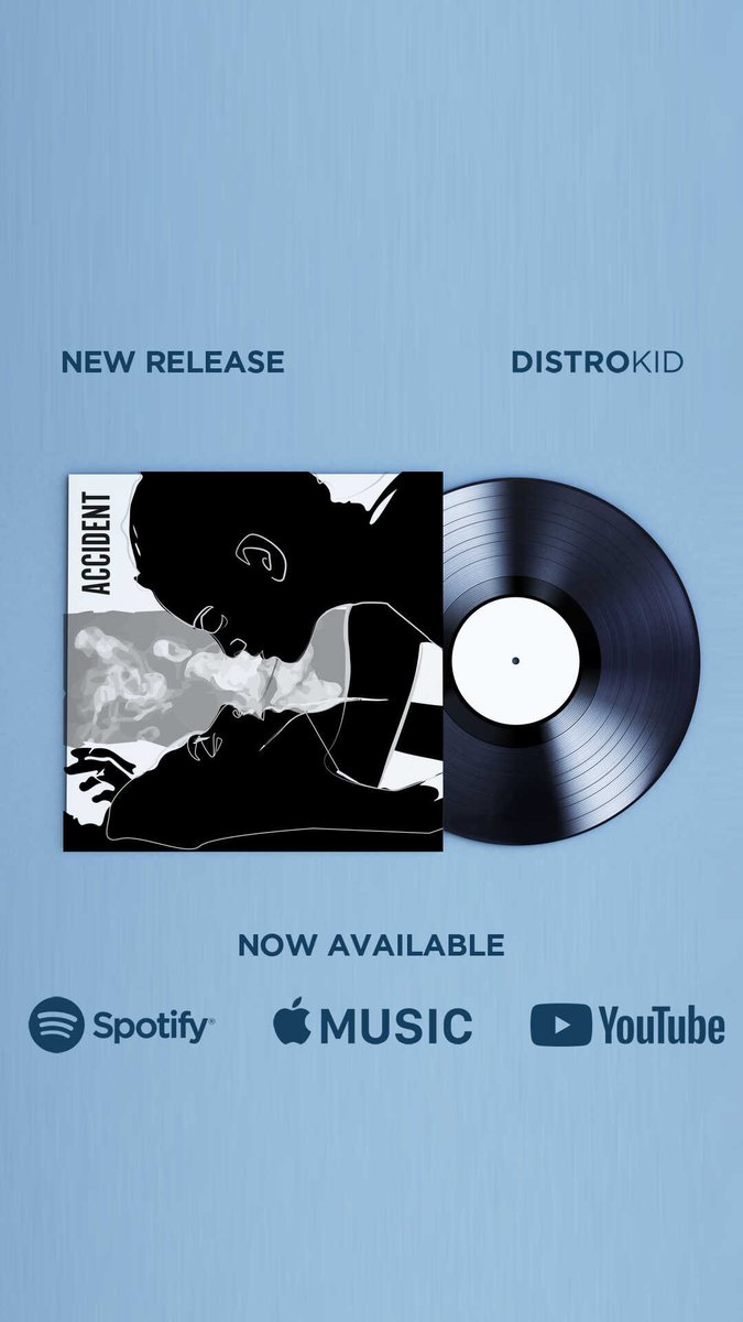 New single ACCIDENT out now. 
Keep streaming! 
open.spotify.com/track/3XA899x9…

#indie #rock #rockmusic #pop #alt #altrock #indierock #indiepop #newmusic #listentothis #bbcintroducing #spotify #singer #songwriter #music #guitar #drums #BBC1Xtra #BBCRadio1