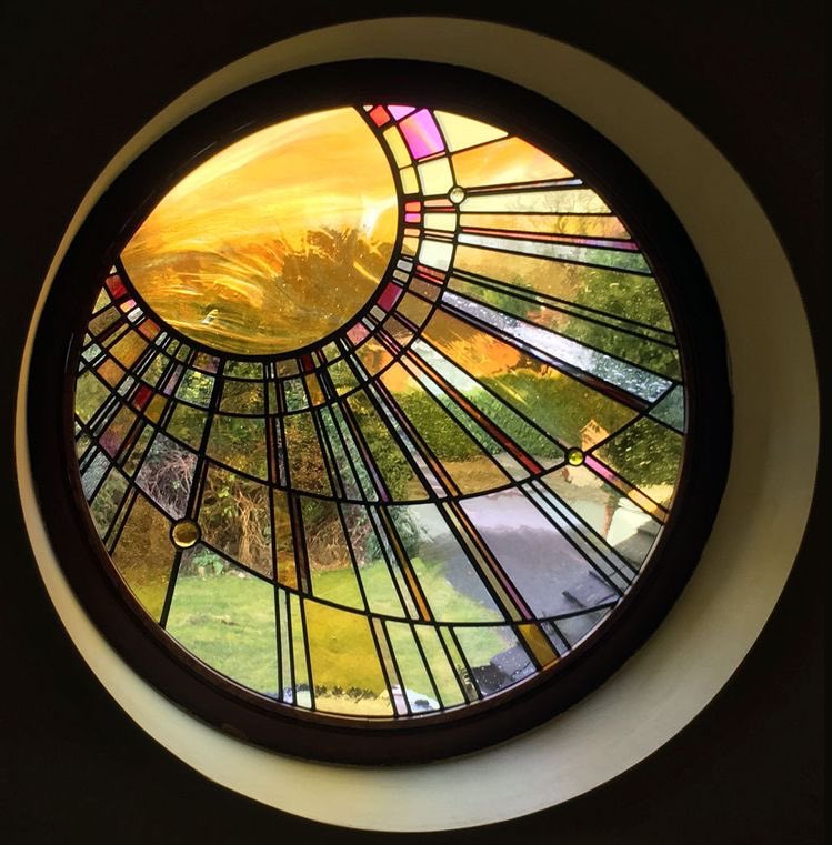 300moods's tweet image. sun stained glass window