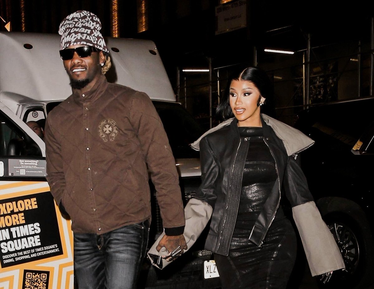 Damien Boyce on Twitter: "RT @cardibarchive_: Cardi B and Offset on a