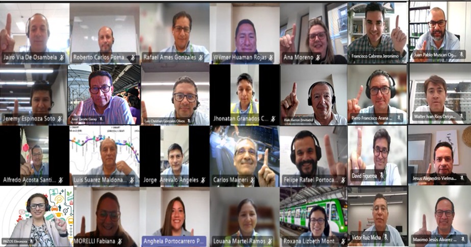 Hoy terminamos la capacitación: Gestión de Activos com Línea 1 - Metro Lima. Un equipo profesional que hizo la diferencia en los debates sobre el tema. Gracias al equipo local y el equipo de UITP de capacitación.