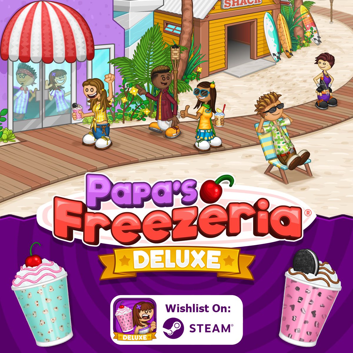 Game Papa's Bakeria best game - Flipline Studios lraq