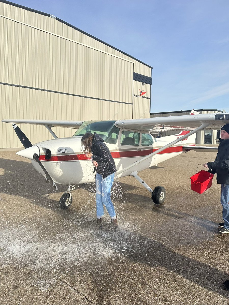 …and she simply left the ground, with no intention of slowing down. 

HUGE congrats to Grade 11 student, Maya on her first solo today! 

#girlswhofly #ggad #medhat #yxh #bestdayever